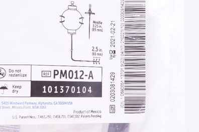 Halyard PM012-A On-Q Pain Relief System with Cath 100ml Ndle 3.25in. 2.5in. (x)